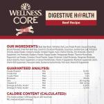 Wellness CORE Digestive Health Beef Grain Free Wet Dog Food, 13 Ounce Can (Pack of 12)