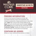 Wellness CORE Digestive Health Beef Grain Free Wet Dog Food, 13 Ounce Can (Pack of 12)