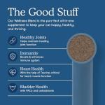 Fera Pets Wellness Blend - Cat Health Supplement with Feline-Specific Probiotics, Taurine and Lysine - Promotes Healthy Joints, Immunity, Heart & Bladder -Powder - 60 Scoops