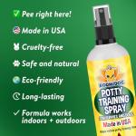 Bodhi Dog Potty Training Spray - Indoor Outdoor Potty Training Aid for Dogs & Puppies - Puppy Potty Training for Potty Pads - Made in USA (8oz)
