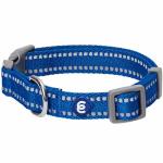 Blueberry Pet Essentials Reflective Dog Collar & Leash Set, Adjustable for Small Dogs | Safe Walking Gear for Pet Parents, Puppy Training & Daily Use SmallDogs, Navy