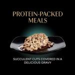 Sheba Perfect Portions Wet Cat Food Cuts in Gravy, Roasted Chicken Entree, with Sustainable Tuna, Tender Turkey Entree, 2.6 oz. Twin-Pack Trays (36 Count, 72 Servings)