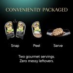 Sheba Perfect Portions Wet Cat Food Cuts in Gravy, Roasted Chicken Entree, with Sustainable Tuna, Tender Turkey Entree, 2.6 oz. Twin-Pack Trays (36 Count, 72 Servings)