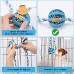 ChengFu Interactive Dog Toys, Crate Training Aids for Puppies, Reduce Stress Anxiety Peanut Butter Dog Food Treat Dispenser Toys