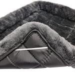 MidWest Homes for Pets QuietTime XXS Dog Bed – Gray Faux Fur Bolster, Ultra-Soft and Machine Washable, Fits 18-Inch Crates and Carriers, for Small Dogs and Cats