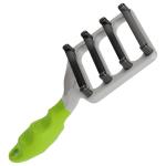 FUR4 deShedding Dog Brush for Short Hair Dogs – Pet Hair Brush with 4 Carbon Fiber Edges – deShedding Tool Removes Loose Fur – Gentle & Effective Dog Grooming Brush for Shedding