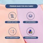 Spark Paws Dog Hoodie – Premium Dog Sweater for Small, Medium, and Large Dogs | Warm Outfits for French Bulldogs, Pitbull, Puppy, Winter Jacket Alternative - Cotton Candy - L