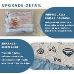 Washable Pee Pads for Dogs, 2 Pack Reusable Puppy Pads, Absorbent Whelping Pads with Bone Print, Non-Slip Waterproof Pet Training Pads for Couch, Crate, Potty Training - 18x24in