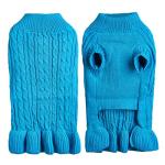 Dog Sweaters for Small Dogs Cute Pet Turtleneck Sweaters Puppy Knitted Sweater Dress Girl Boys Chihuahua Warm Winter Coat Clothes Doggie Outfits Apparel for Yorkie Christmas