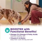 Wellness Bowl Boosters, Dog Food Topper for Small, Medium, & Large Breeds, Grain Free, Natural, Freeze Dried, Skin & Coat Health Chicken, 4 Ounce Bag (Pack of 1)