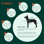 Kuoser Dog Sweater Plaid Dog Sweaters with Harness Hole, Polo Design Puppy Knitwear Fall Winter Sweater for Small Dogs, Pet Cold Weather Clothes Warm Doggie Pullover Sweatshirt, Blue S