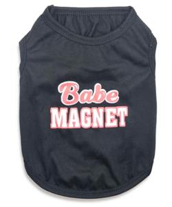 Puppy Dog Shirt Dog Summer Clothes Pet Dogs Shirts XS Dog T Shirt Yorkie Clothes Chihuahua Clothes, Medium, Black