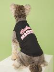 Puppy Dog Shirt Dog Summer Clothes Pet Dogs Shirts XS Dog T Shirt Yorkie Clothes Chihuahua Clothes, Medium, Black