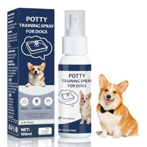 Die-matic Potty Training Spray for Dogs,Puppy Potty Training Spray,Address Canine Inappropriate Elimination Habits | Proven HousebreakiHousebreng Methods for Indoor & Outdoor Environments 3.51 Oz