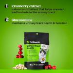 Cat Urinary Tract Health Crunchy & Creamy Chews - Promotes Healthy Digestion & Normal Bladder Function with Cranberry, Antioxidants, & Probiotics - Gut + Bladder Support Supplement (30 Day Supply)