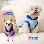 Medium Dog Hoodies for Small Breeds- Purple Hooded Vest | Sleeveless Lightweight Dog Clothes, Sweatshirt with Leash Hole for Walking, Indoor & Outdoor Warm Wear