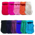 Dog Sweaters for Small Dogs, Pet Sweaters Classic Knitwear Winter Girl Boys Dog Clothes Chihuahua Coat Warm Puppy Costume Clothing Cute Doggie Sweater Apparel for Yorkie Christmas