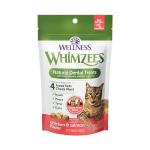 WHIMZEES Wellness Cat Dental Treats, Natural Chews, Chicken and Salmon Flavor, (2 Ounce Bag)