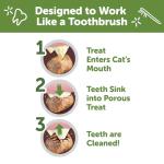 WHIMZEES Wellness Cat Dental Treats, Natural Chews, Chicken and Salmon Flavor, (2 Ounce Bag)