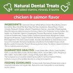WHIMZEES Wellness Cat Dental Treats, Natural Chews, Chicken and Salmon Flavor, (2 Ounce Bag)