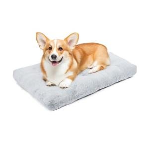 Amazon Basics Medium Dog Bed for Crate, Washable Medium Dog Mat for Pet Kennel, Anti-Slip, 36x23x3.5 Inches