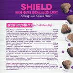 Wellness Salmon Flavored Soft Chew Immune & Allergy Supplements for Dogs, 45 Count