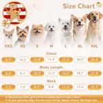 BAEJMJK Dog Christmas Sweater Xmas Holiday Dog Clothes Warm Turtleneck Pet Puppy Outfits Costume Fall Winter Knit Pullover for Small Medium Large Dogs(Red,Large)