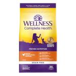 Wellness Complete Health Adult Dry Cat Food for Indoor and Outdoor Cats, Grain Free, Natural, Chicken & Chicken Meal (11.5 Pound Bag)