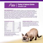 Wellness Complete Health Pate Adult Wet Cat Food, Natural, Protein-Rich, Grain Free, 12.5 Ounce, 12 Pack, (Turkey & Salmon)