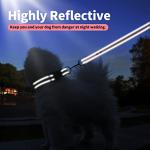 IVY&LANE Reflective Dog Collar and Leash Set,Adjustable Neoprene Padded Dog Collars for Puppy, Breathable Nylon Pet Collar for Small Medium Large Dogs (Medium,Pink)