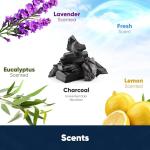 AMERICAN KENNEL CLUB AKC62975 6-Layer Leak-proof Puppy Training Pads - 22x22 Inches, Green, Synthetic, Disposable-Pet-Training-Pads, Pack of 100