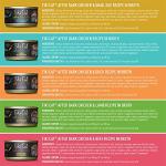Tiki Cat After Dark, Variety Pack, High-Protein and 100% Non-GMO Ingredients, Wet Cat Food for Adult Cats, 2.8 oz. Cans (Pack of 12)