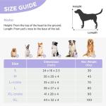 LE SURE Cute Large Dog Bed for Crate-Thick Shredded Chopped Foam Pet Bed Indoor with Removable Washable Cover, Modern Fuzzy Plush & Anti Slip Bottom, Blue