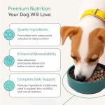 POP - Topper Dog Food Supplement – Multivitamin Powder for Dogs - Bone Broth Base with 6 Human-Grade Superfoods - Supports Joints, Gut, Skin & Coat - Ideal for Picky Eaters, Under 35 lbs - 30 Packets