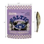 THE LICKER STORE DTS5002A-3OZ Air Dried Natural Baltic Herring Crunchy Treats for Dogs & Cats, High Protein Omega-3 Fish Snacks, Single Ingredient Gluten & Grain Free, Healthy Training Treats, 3oz Bag