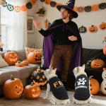 KOOLTAIL Dog Security Shirt, 2 Pack Soft & Lightweight Winter Fall Dog Detective Costume for Small Medium Dogs, Pet Sleeveless Clothes Outfit for Boy Girl Puppy Cats Pitbull Bulldog Chihuahua Shih tzu