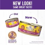 Wellness Complete Health Natural Grain Free Wet Canned Cat Food, Chicken & Lobster Pate, 5-Ounce Can (Pack of 24)