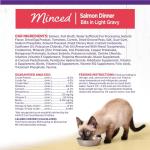 Wellness Complete Health Minced Adult Wet Cat Food, Natural, Protein-Rich, Grain Free, 3 Ounce, 24 Pack, (Salmon Entrée)