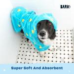 BarkBox Quick-Dry Dog Bathrobe - Ducky Large