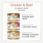 Purina Fancy Feast Chicken and Beef Classic Pate Collection Grain Free Wet Cat Food Variety Pack - (Pack of 24) 3 Oz. Pull-Top Cans
