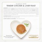 Purina Fancy Feast Chicken and Beef Classic Pate Collection Grain Free Wet Cat Food Variety Pack - (Pack of 24) 3 Oz. Pull-Top Cans