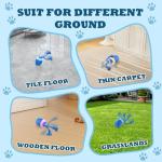 HVUATQ Interactive Dog Toys - 2025 Upgraded Motion Activated Balls for Medium/Large Dogs, Automatic Moving Dogs Toy Wicked Ball for Boredom, Interactive Dog Ball to Keep Them Busy(Blue)