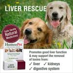 HomeoPet Liver Rescue, Safe and Natural Liver-Support Supplement for Cats, Dogs, and Other Small Animals, 15 Milliliters