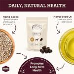 Hemp Well Thrive Chews for Dogs – Support Hip, Joint, and Heart Health, Promotes Immune and Skin Health, Organic. – 8 Count