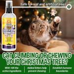 Bodhi Dog 3-in-1 Cat & Kitten Training Aid - Cat Deterrent Spray for Indoor and Outdoor Use - Protect Furniture, Rugs and Plants - Establish Boundaries & Keep Felines Off - Made in USA (8 Fl Oz)