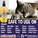 Bodhi Dog 3-in-1 Cat & Kitten Training Aid - Cat Deterrent Spray for Indoor and Outdoor Use - Protect Furniture, Rugs and Plants - Establish Boundaries & Keep Felines Off - Made in USA (8 Fl Oz)