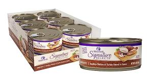 Wellness CORE Signature Selects Shredded Adult Wet Cat Food, Natural, Protein-Rich, Grain Free, 5.3 Ounce, 12 Pack (Chicken & Turkey)
