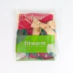 Fitwarm Merry Woofmas 100% Cotton Dog Christmas Outfits Girl Dog Holiday Dress Lightweight Doggie Costume Puppy Clothes Pet Apparel with Bowknot Cat Clothing Red Medium