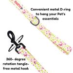 BOLDPET Dog Collar and Leash Set - Durable Polyester Material -Adjustable -Safe Metal Buckle-Cute Summer Dog Leash and Collar Set for Small, Medium and Large Dogs