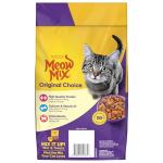 Meow Mix Original Choice Dry Cat Food, 3.15 Pounds